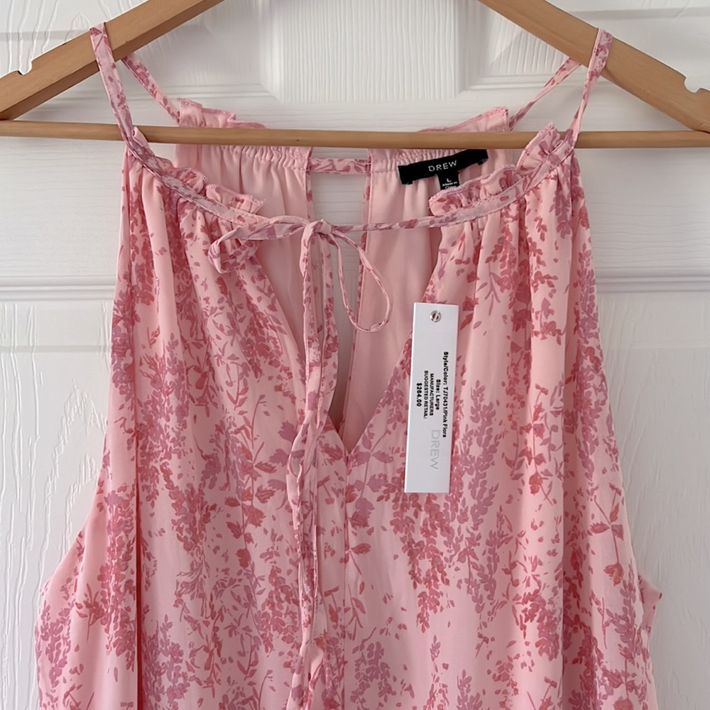 Drew Floral Halter Mini Dress - Picture 5 of 6